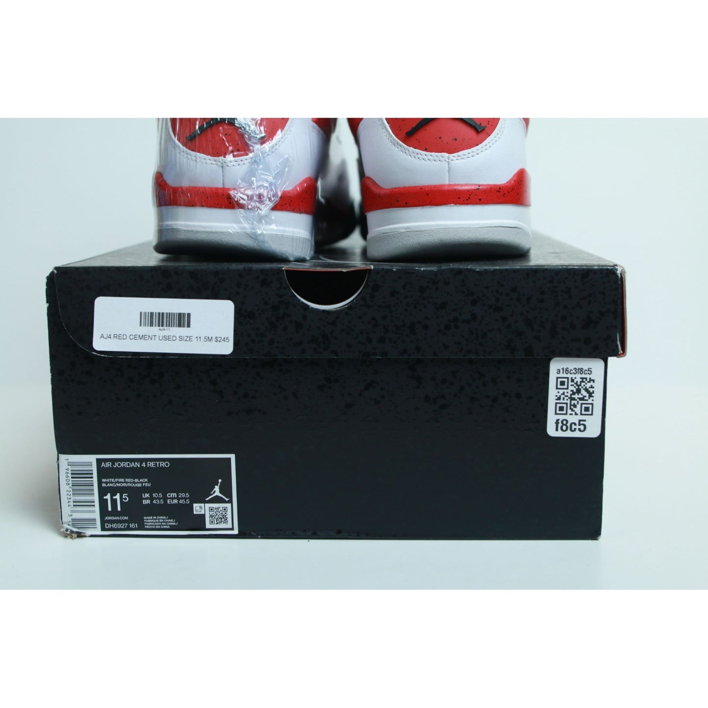 AJ4 RED CEMENT USED SIZE 11.5M