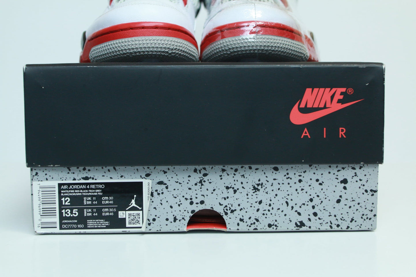 AJ4 FIRE RED DS SIZE 12M