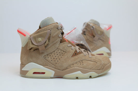 AJ6 TRAVIS SCOTT BRITISH KHAKI DS SIZE 5M